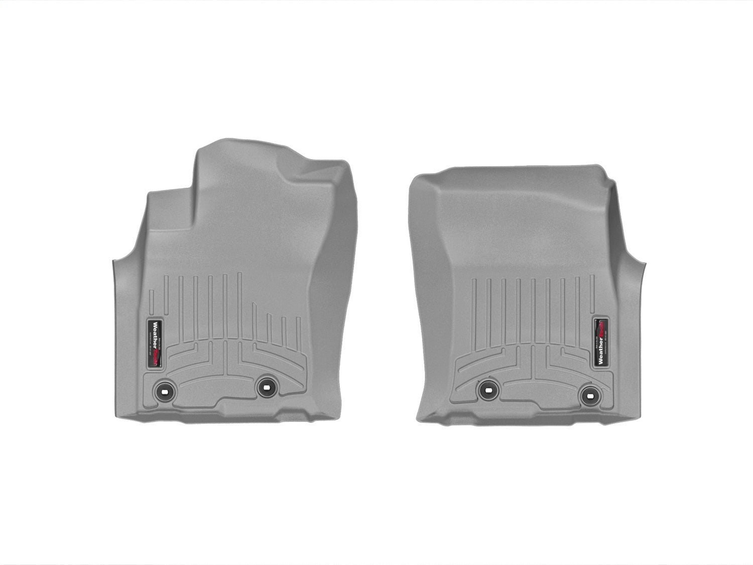 Weathertech - FloorLiner™ DigitalFit® Gray Front & Rear Set 14-23 Lexus GX / 13-24 Toyota 4Runner - 464931-462862