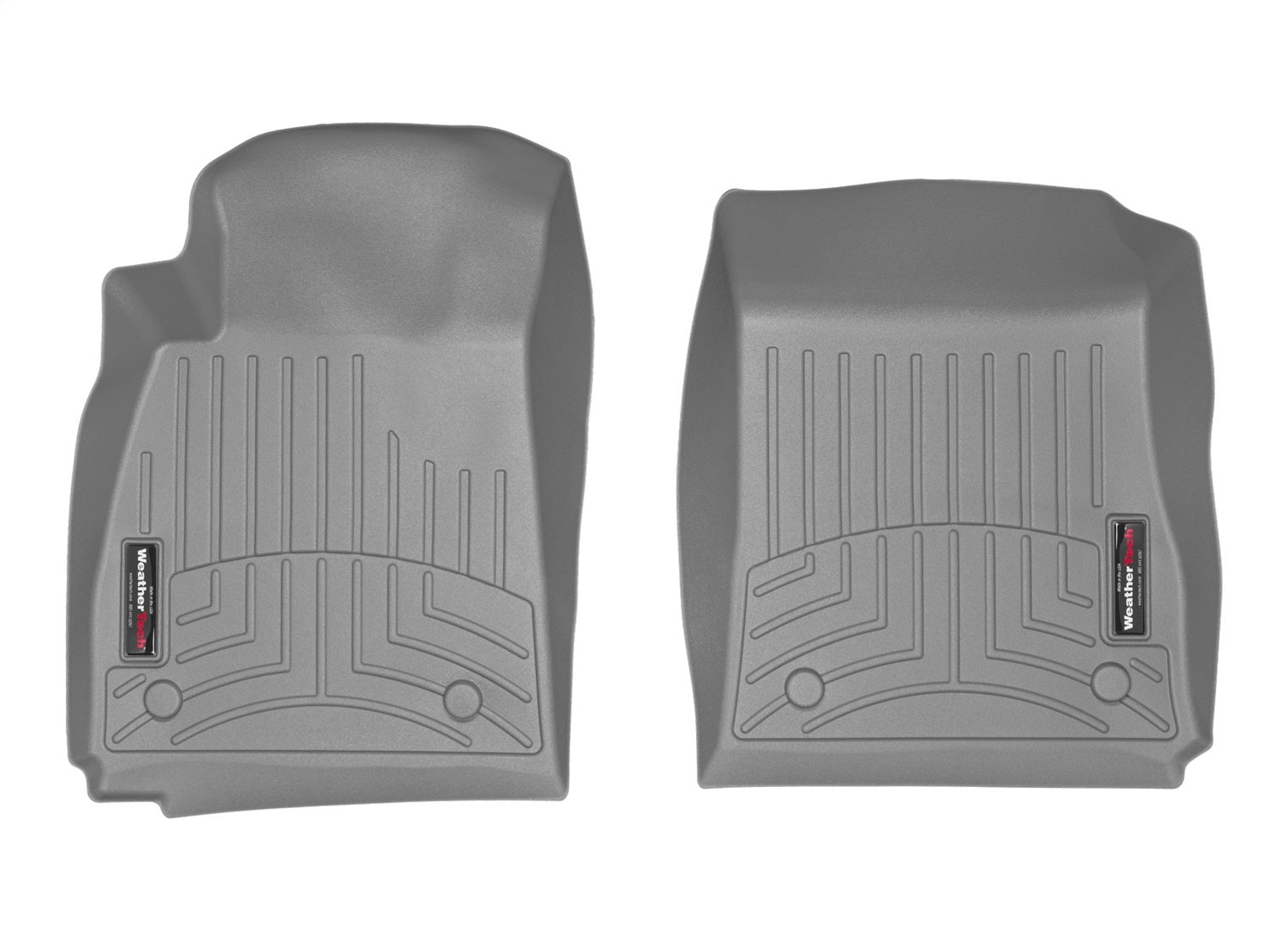 Weathertech - FloorLiner™ DigitalFit® Gray Front & Rear Set 14-20 Chevrolet Impala - 46534-1-2