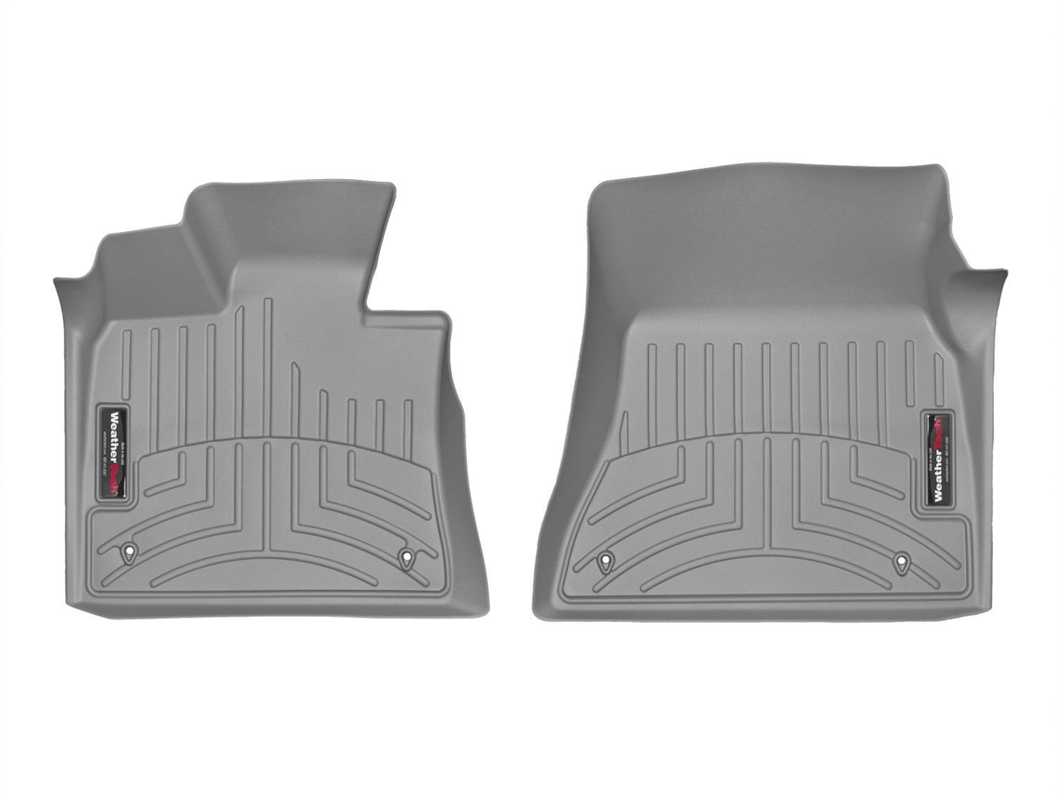 Weathertech - FloorLiner™ DigitalFit® Gray Front & Rear Set 15-16 BMW X6 - 46559-1-2