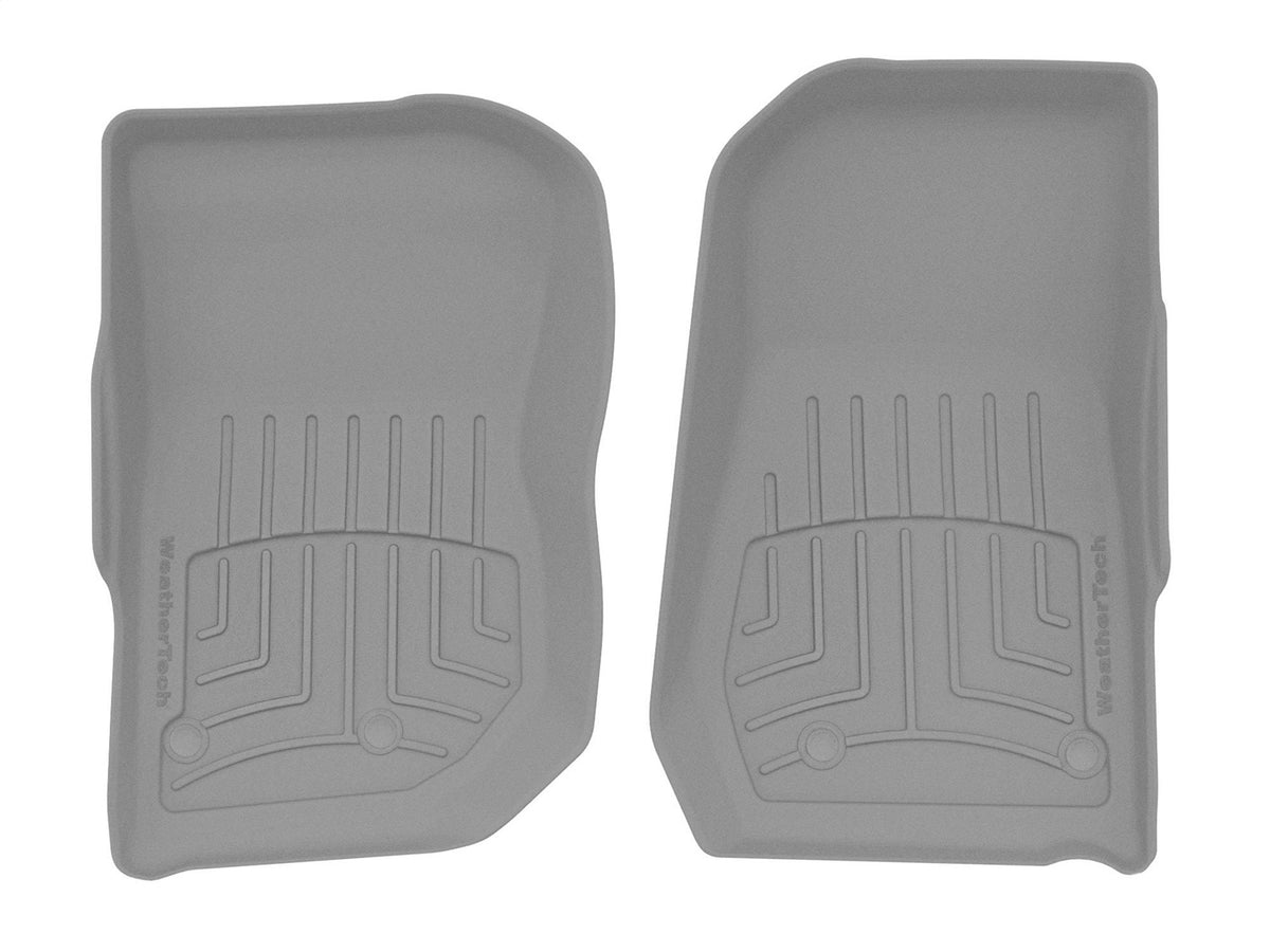 Weathertech - FloorLiner™ HP - Gray Front 14-18 Jeep Wrangler - 465731IM