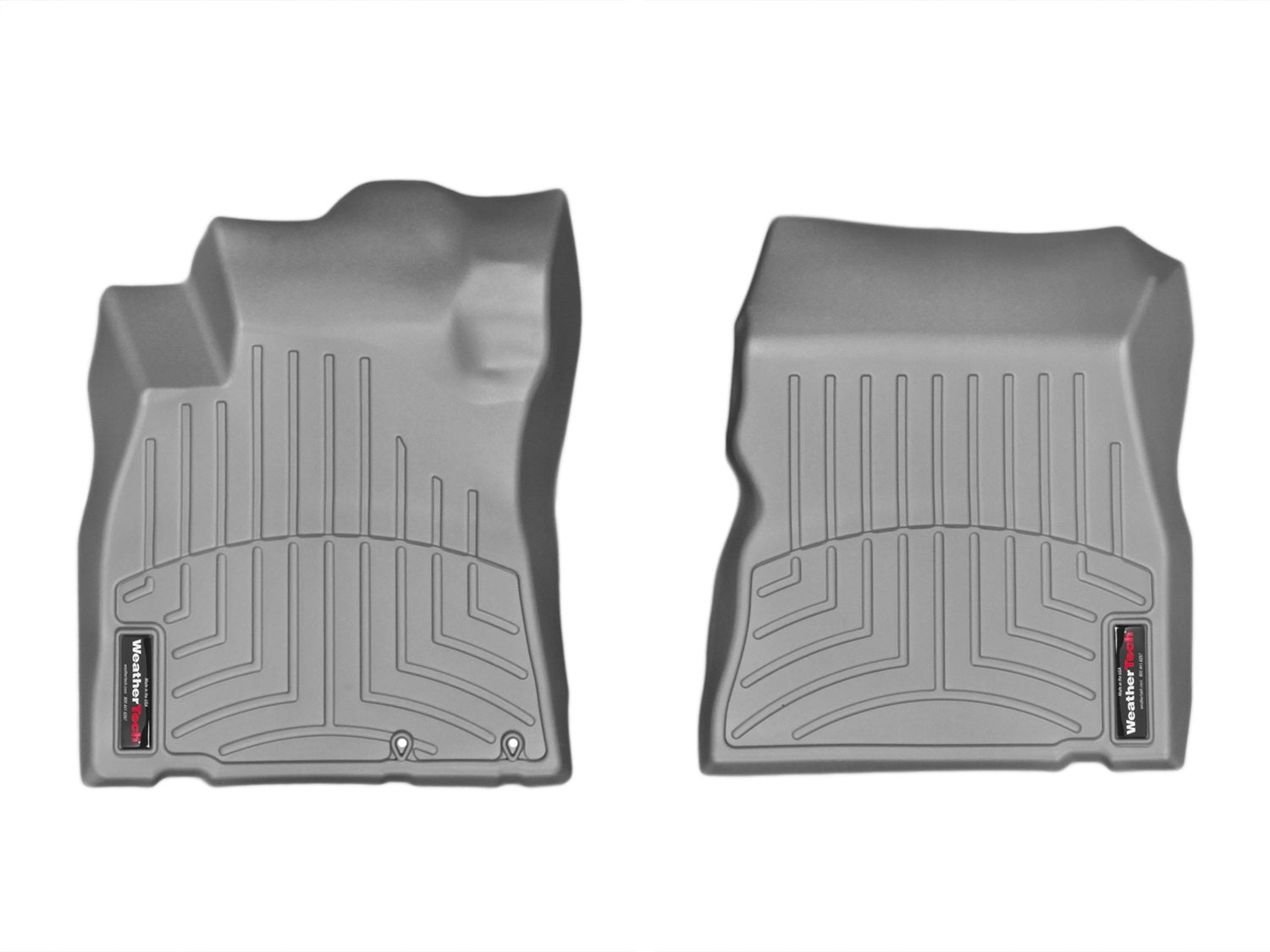 Weathertech - FloorLiner™ DigitalFit® - Gray Front 12-19 Nissan Versa - 465771