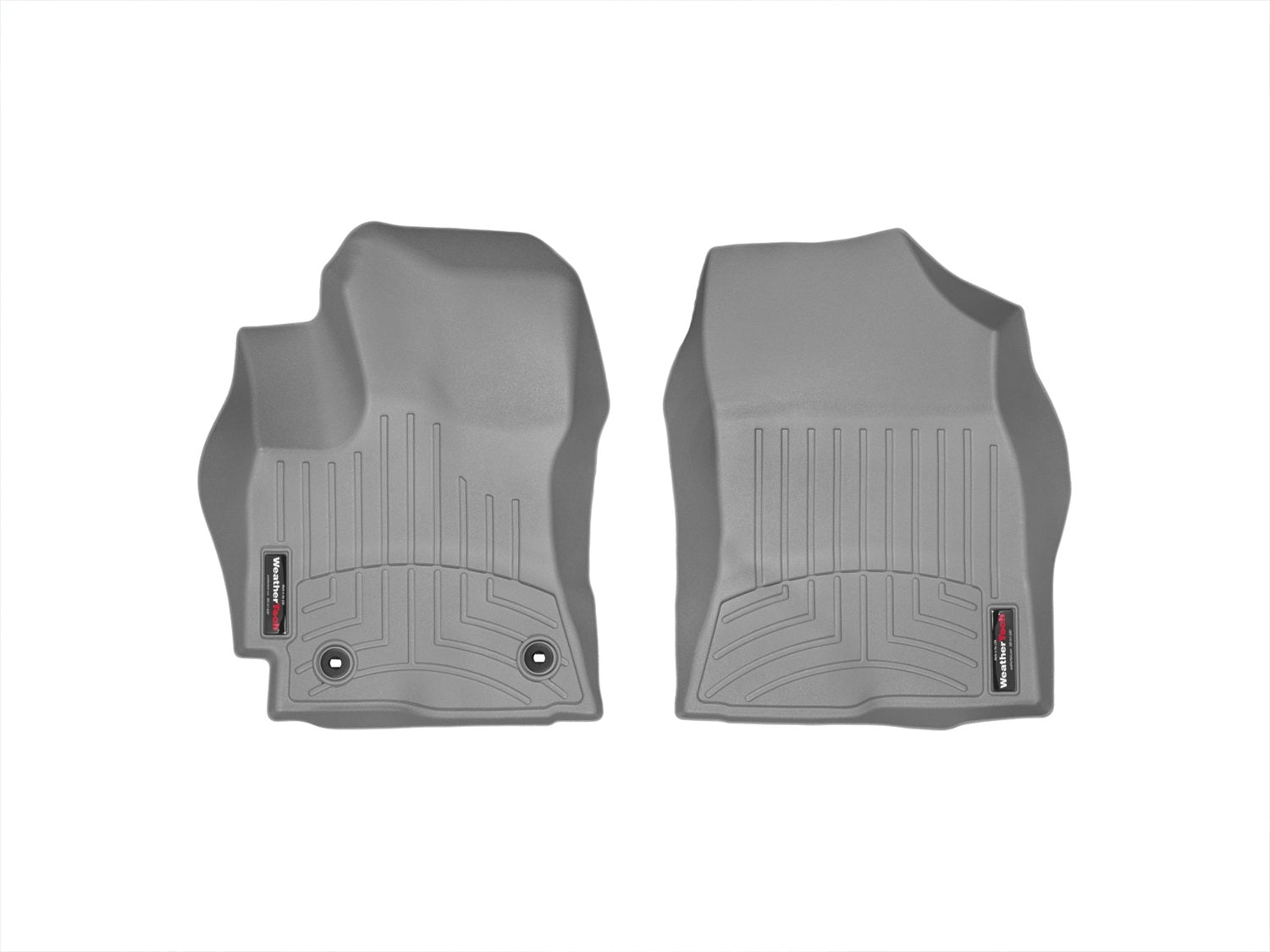 Weathertech - FloorLiner™ DigitalFit® Gray Front & Rear Set 14-16 Toyota Corolla - 46580-1-2