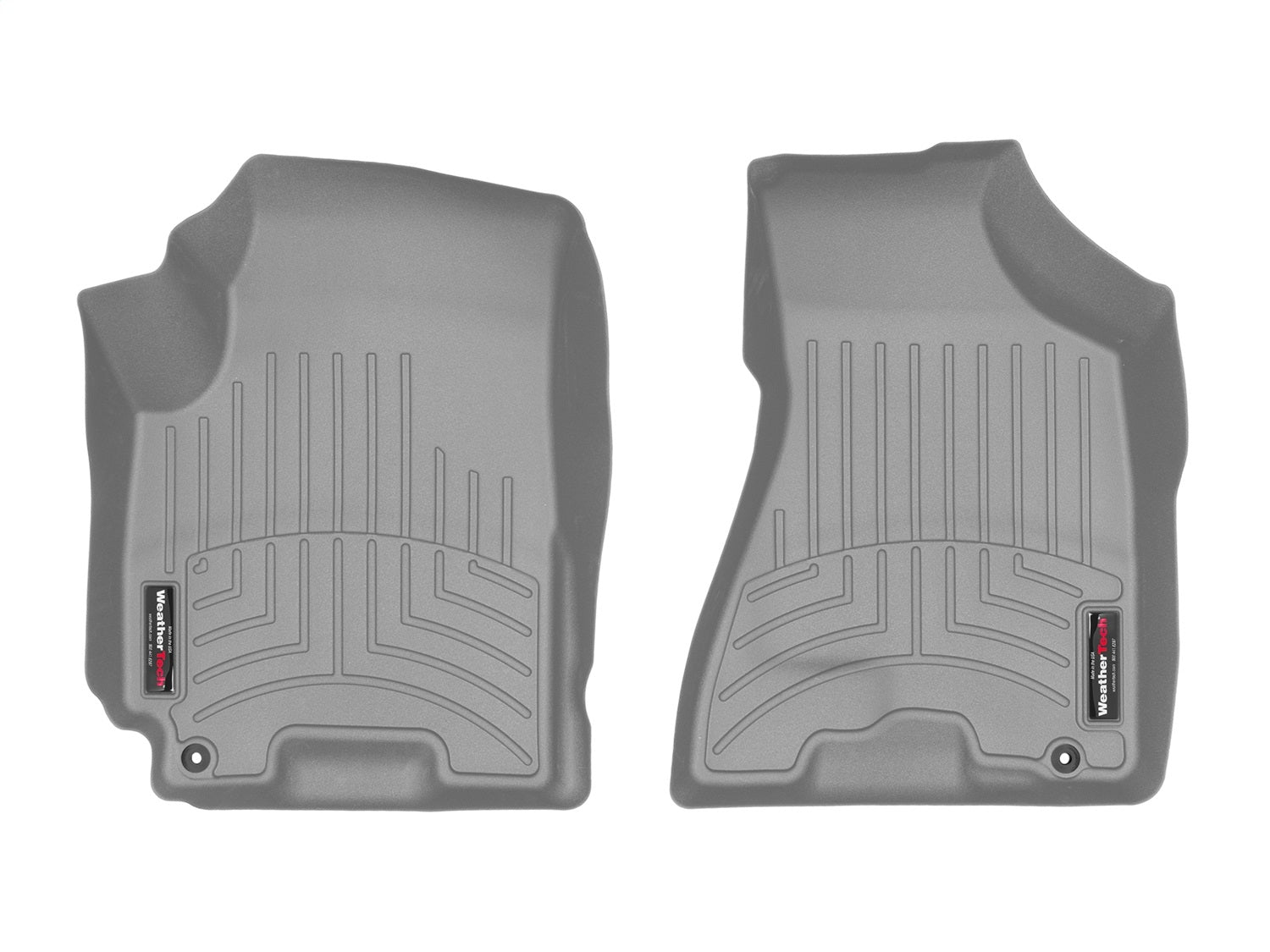 Weathertech - FloorLiner™ DigitalFit® - Gray Front 05-10 Kia Sportage - 465911