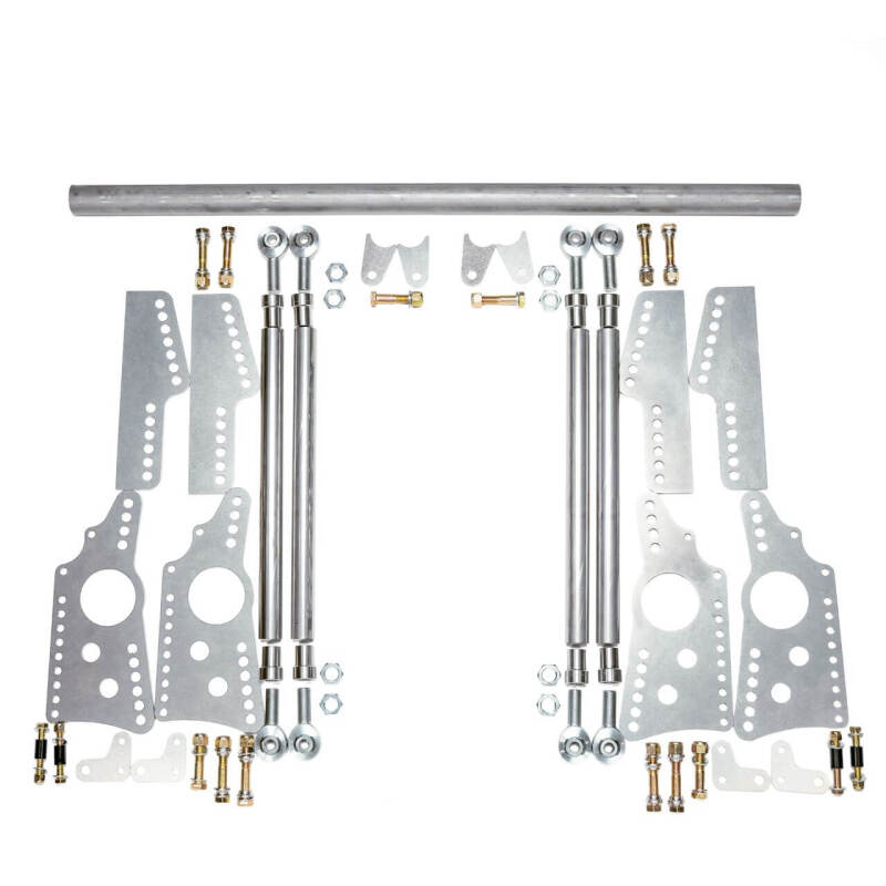 QA1 Heavy Duty Pro Rear Drag 4-Link Component Kit - 7838-1067