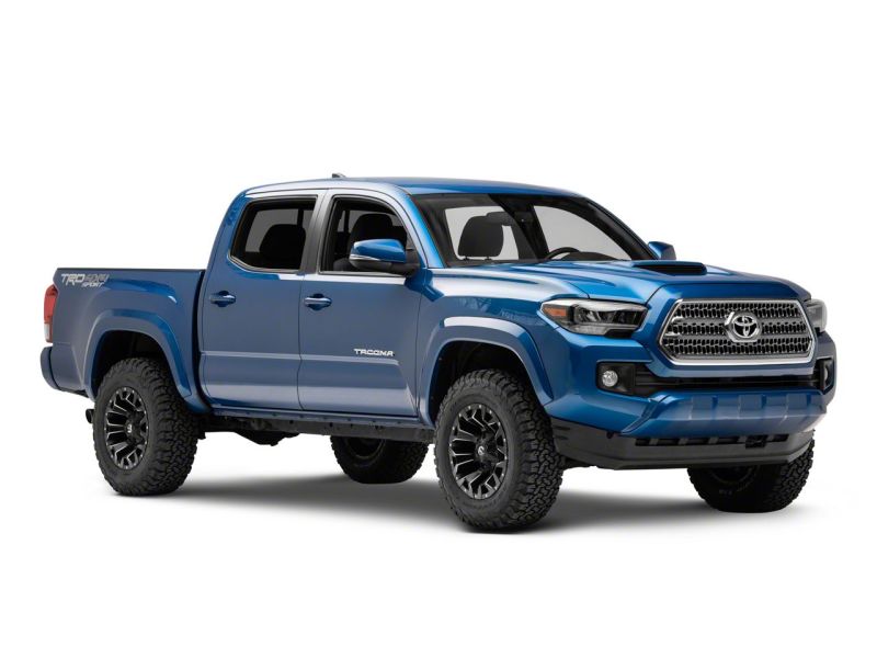 Raxiom 16-23 Toyota Tacoma w/ Factory Halogen DRL LED Headlights- Blk Housing (Clear Lens) - TT8291