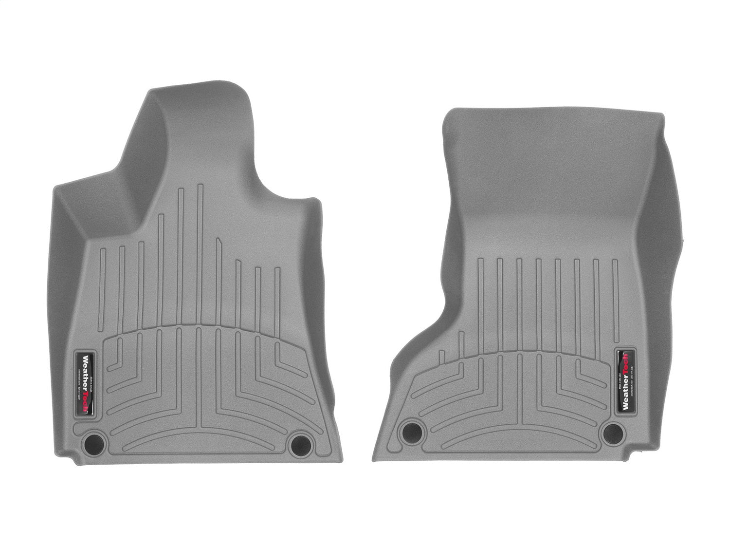 Weathertech - FloorLiner™ DigitalFit® - Gray Front 14-16 Maserati Ghibli / 14-16 Maserati Quattroporte - 466101