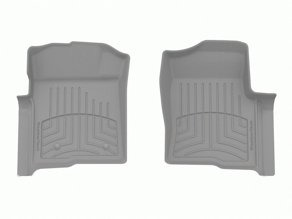 Weathertech - FloorLiner™ HP Gray Front & Rear Set 10-14 Ford F-150 - 466111IM-461793