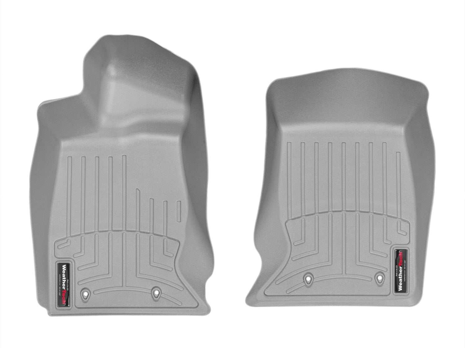 Weathertech - FloorLiner™ DigitalFit® - Gray Front 14-15 Jaguar F-Type / 07-15 Jaguar XK - 466741