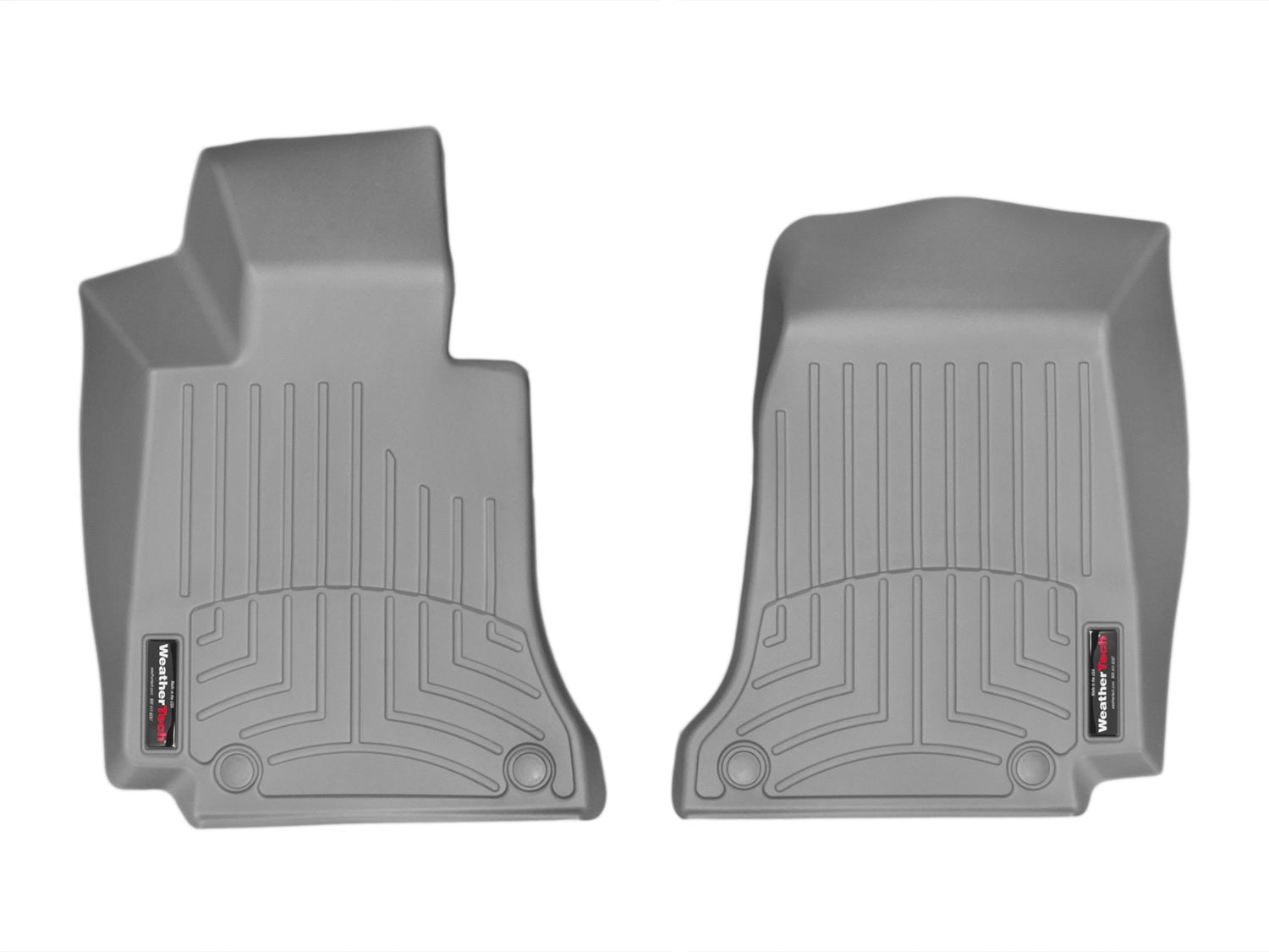 Weathertech - FloorLiner™ DigitalFit® Gray Front & Rear Set 15-21 Mercedes Benz C-Class / 15-21 Mercedes Benz C63-AMG - 