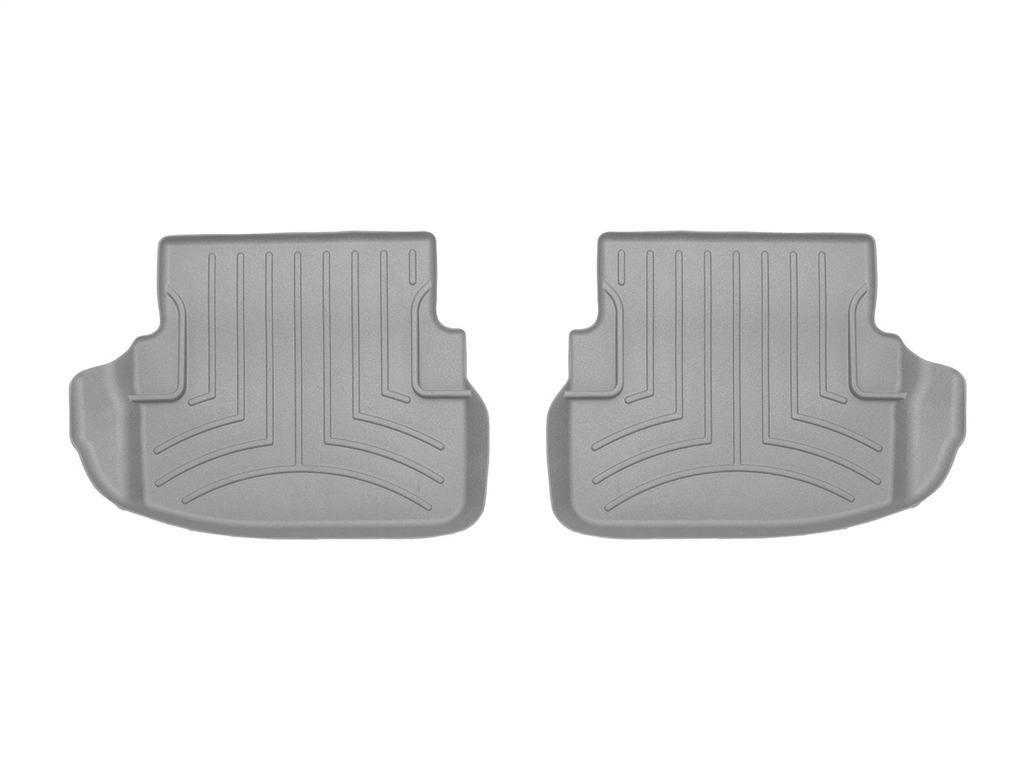 Weathertech - FloorLiner™ DigitalFit® - Gray Rear 17-23 Mercedes Benz C-Class / 17-21 Mercedes Benz C63-AMG - 466763