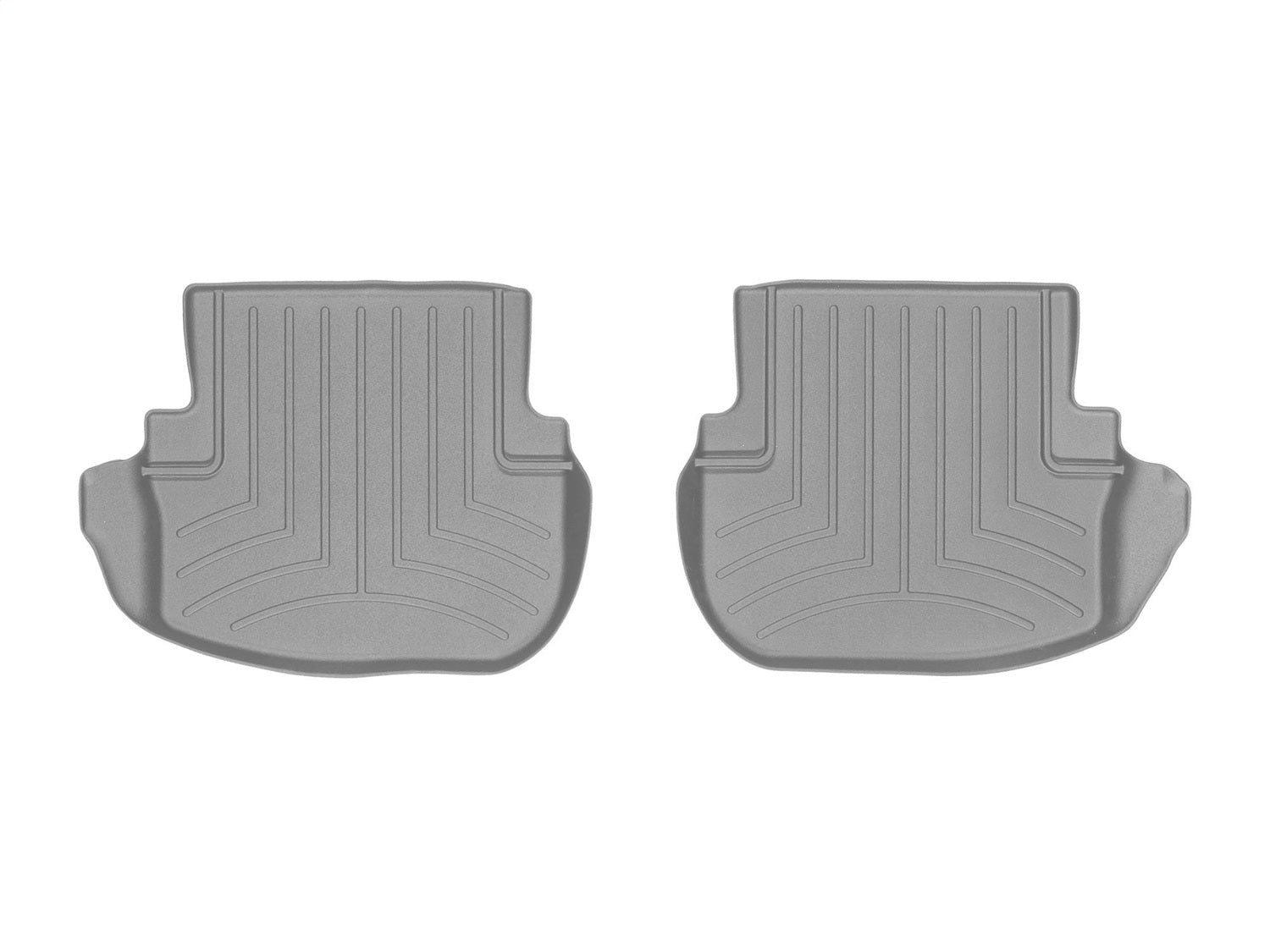 Weathertech - FloorLiner™ DigitalFit® - Gray Rear 17-23 Mercedes Benz C-Class / 17-21 Mercedes Benz C63-AMG - 466764