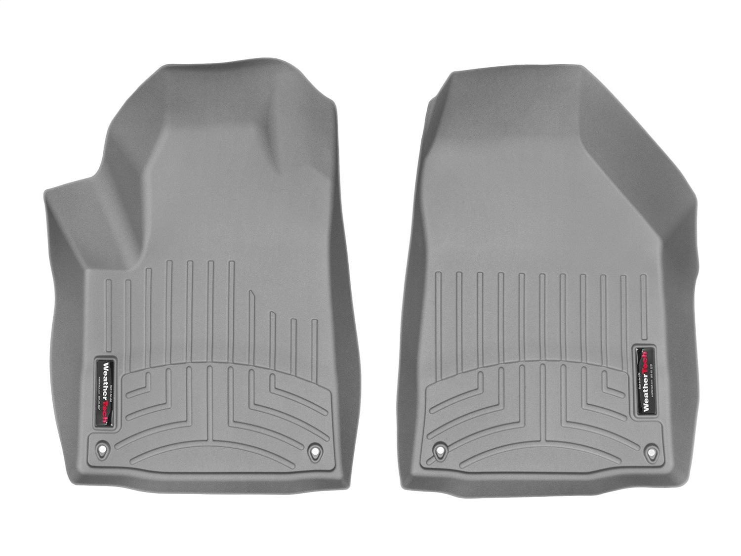 Weathertech - FloorLiner™ DigitalFit® - Gray Front 14-23 Jeep Cherokee - 468331