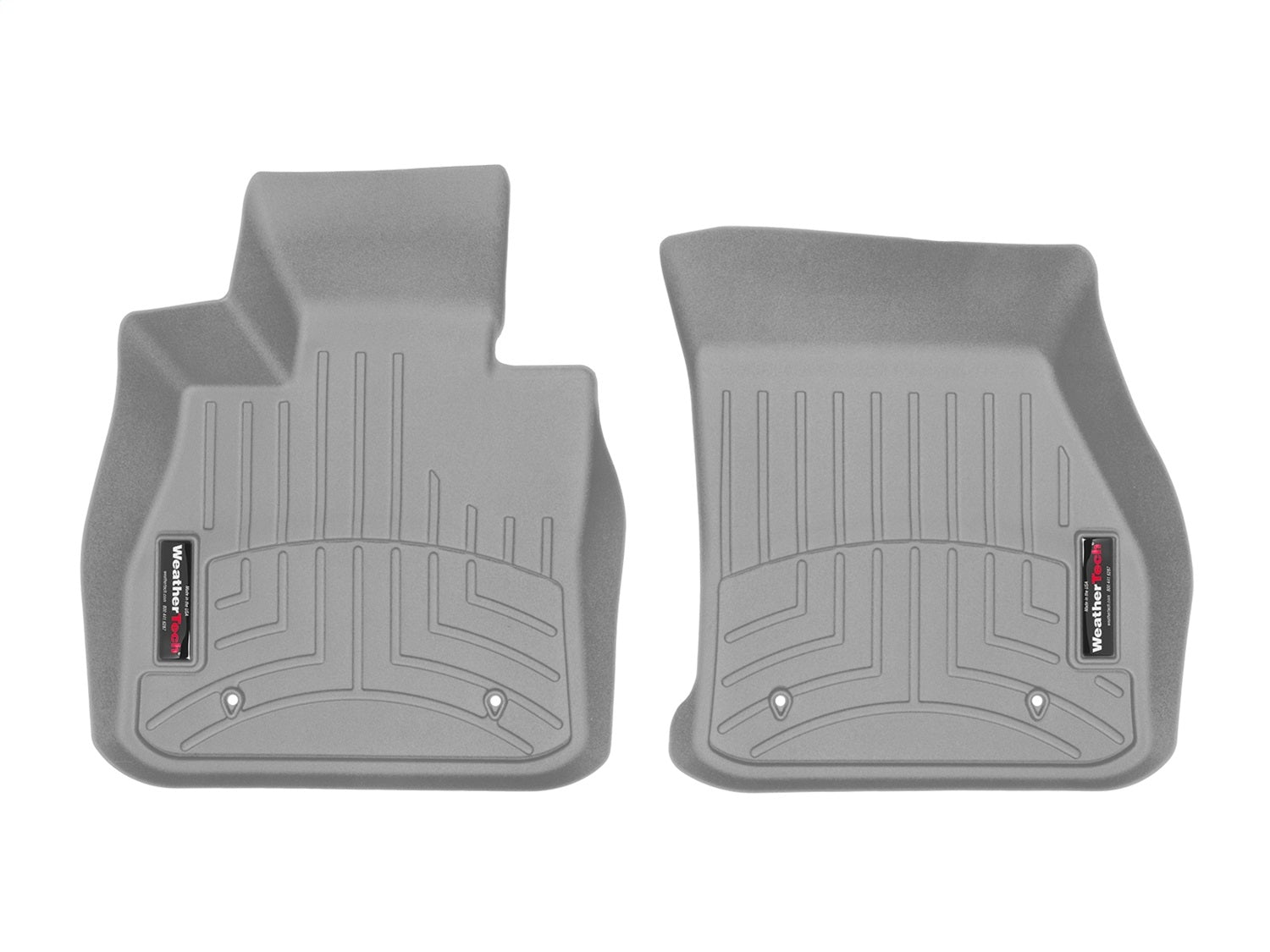 Weathertech - FloorLiner™ DigitalFit® Gray Front & Rear Set 16-24 Mini Cooper-Clubman - 46871-1-2