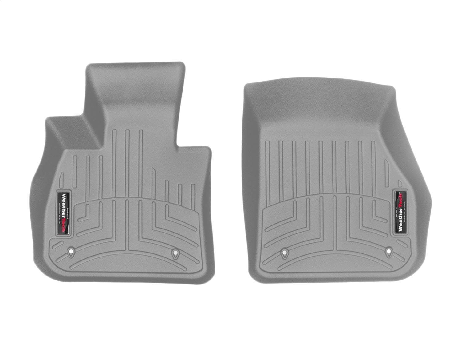 Weathertech - FloorLiner™ DigitalFit® Gray Front & Rear Set 16-22 BMW X1 / 18-23 BMW X2 - 468811-467482