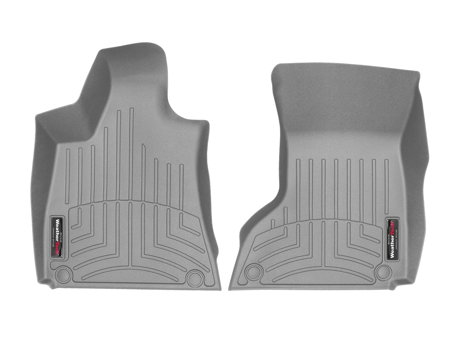 Weathertech - FloorLiner™ DigitalFit® Gray Front & Rear Set 16-24 Maserati Quattroporte - 468821-465654