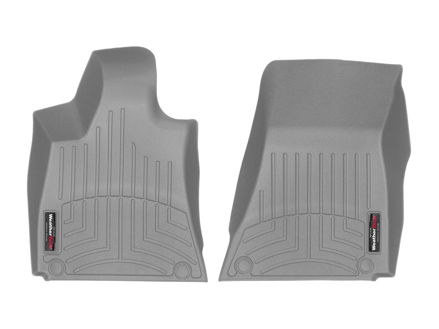Weathertech - FloorLiner™ DigitalFit® Gray Front & Rear Set 15-24 Maserati Ghibli - 468831-465653