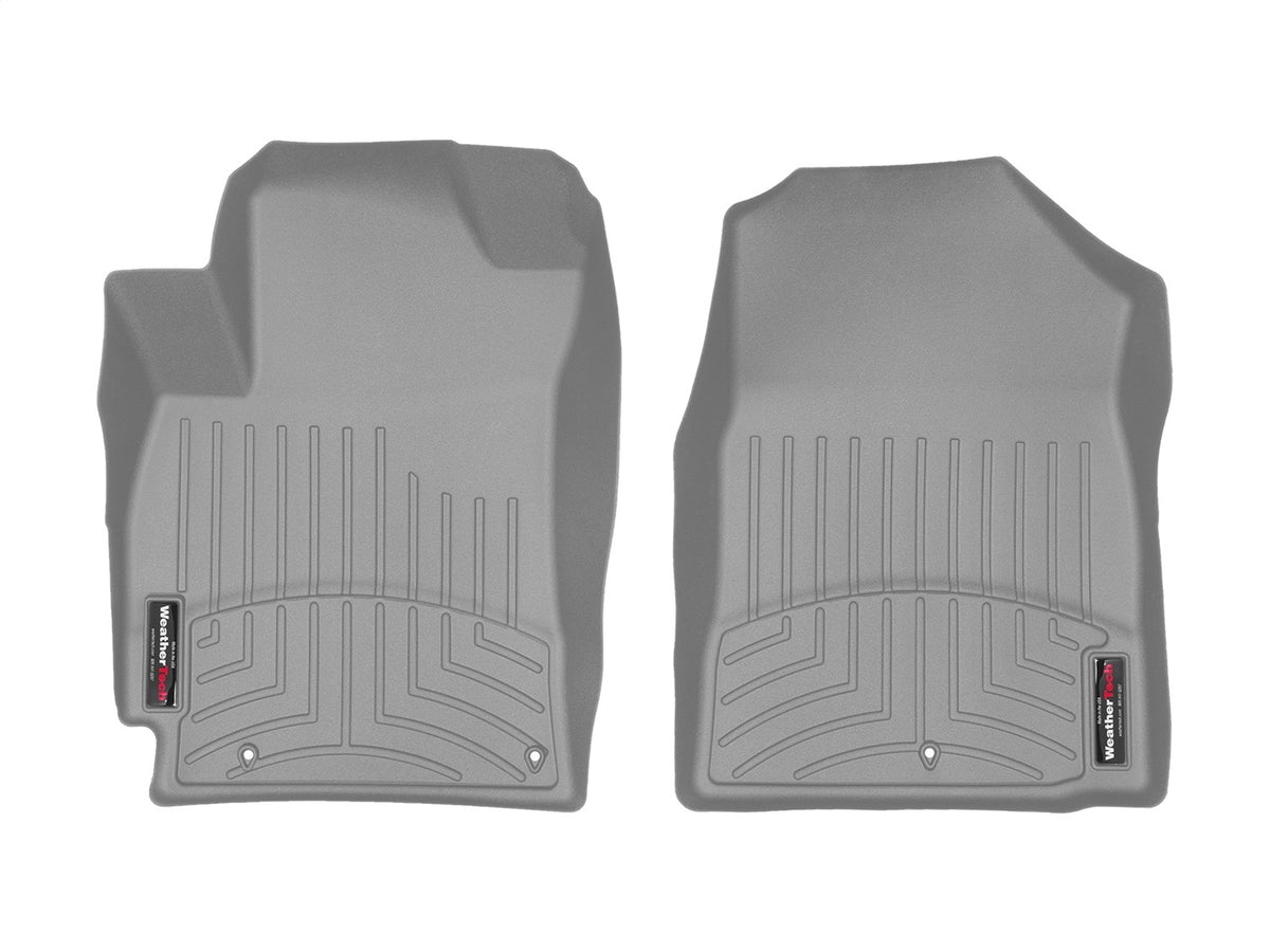 Weathertech - FloorLiner™ DigitalFit® Gray Front & Rear Set 17-20 Hyundai Elantra - 46925-1-2