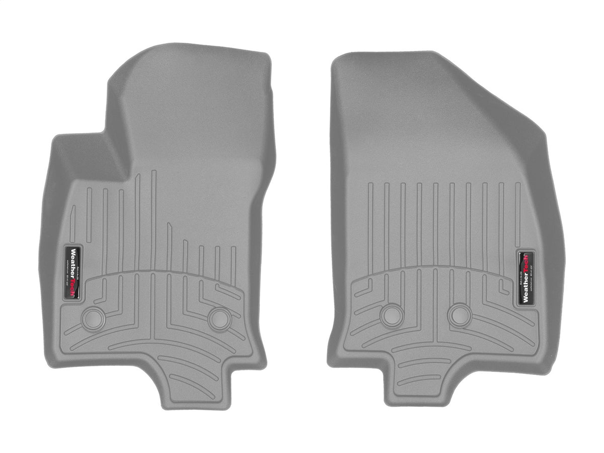 Weathertech - FloorLiner™ DigitalFit® Gray Front & Rear Set 16-19 Chevrolet Volt - 46938-1-2