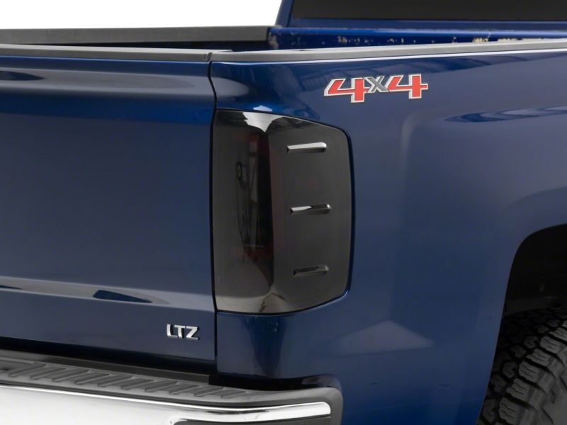 Raxiom 14-18 Chevrolet Silverado 1500 Axial Series LED Tail Lights- Blk Housing (Smoked Lens) - S151298