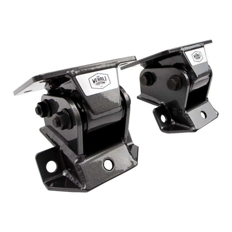 Wehrli 11-16 GM Duramax LML Heavy Duty Engine Mount - Bronze Chrome - WCF100160-BC