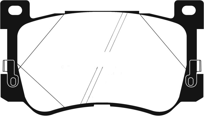 EBC 2017+ Genesis G90 5.0L Ultimax2 Front Brake Pads - UD1975