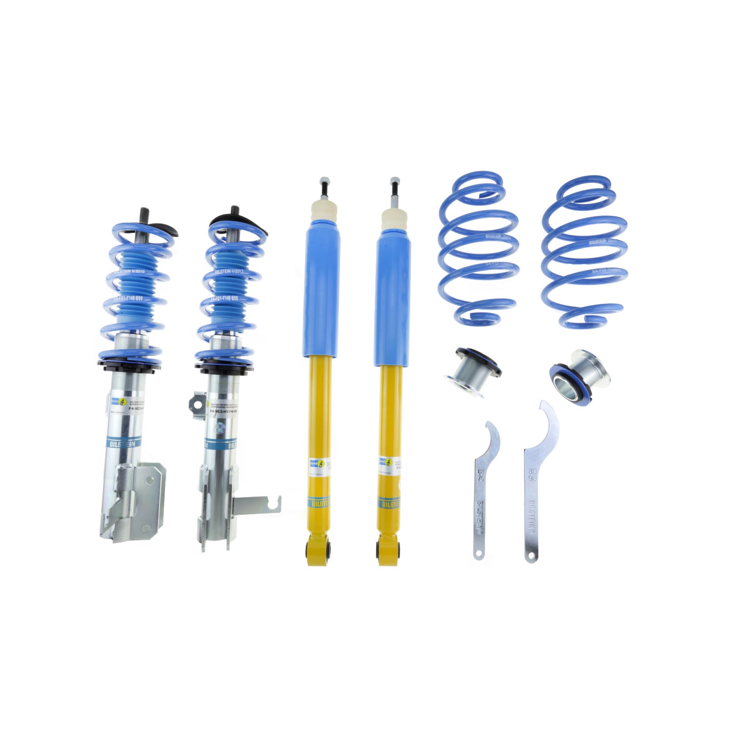 Bilstein B14 Series 11-13 Chevy Cruze L4 1.4L/1.8L Front and Rear Suspension Kit - 47-171725