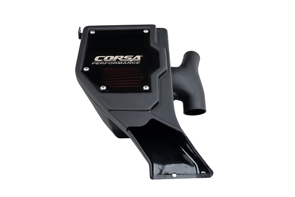 Corsa 21-24 Ford Bronco 2.7L Closed Box Air Intake With DryTech 3D Dry Filter - 47003D