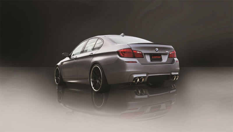Corsa 2012-2017 BMW M5 F10 Polished Sport Axle-Back Exhaust - 14934