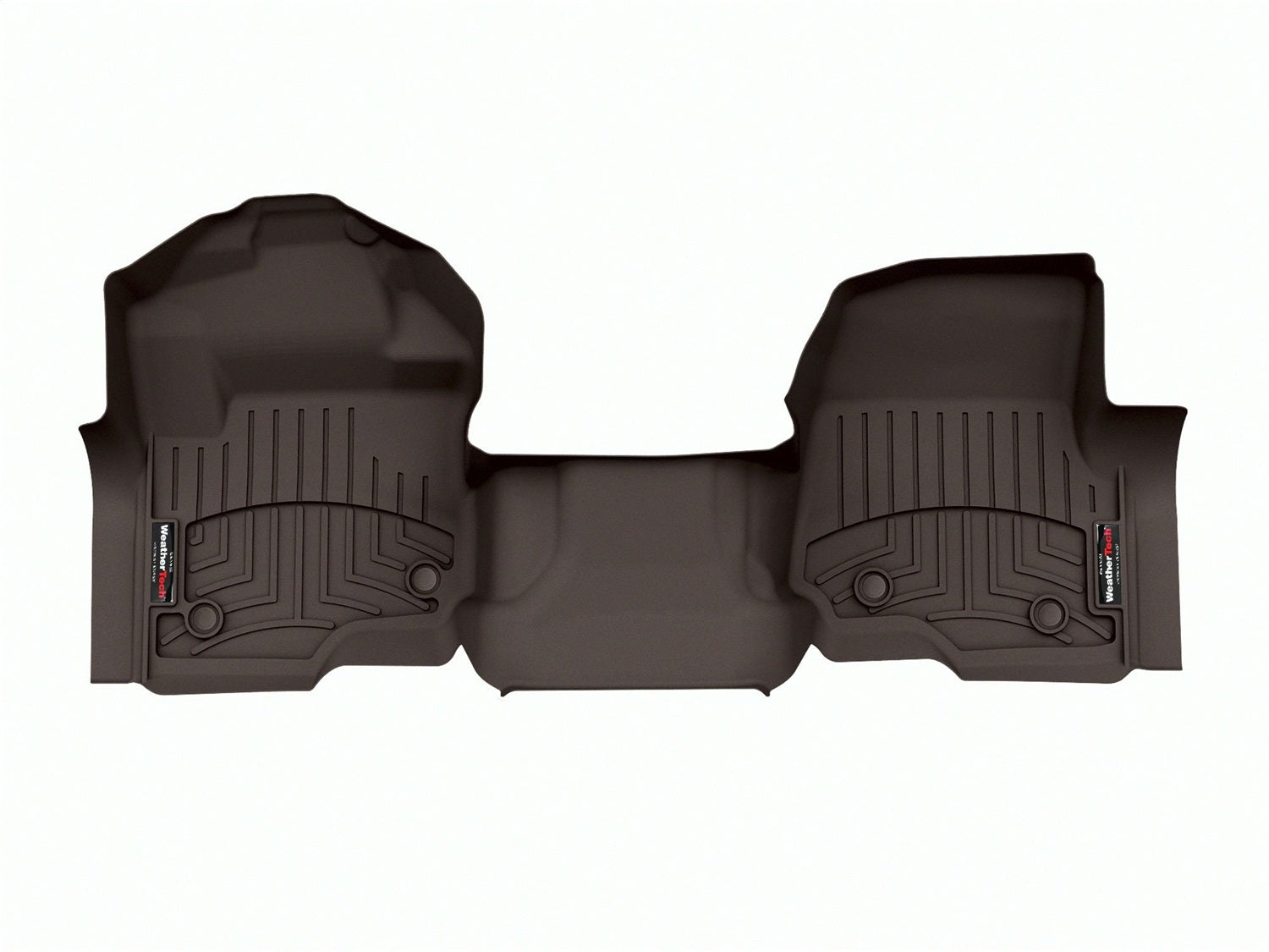 Weathertech - FloorLiner™ DigitalFit® Cocoa Front & Rear Set 23-26 Ford F-250 / 23-26 Ford F-350 - 4710331-476975