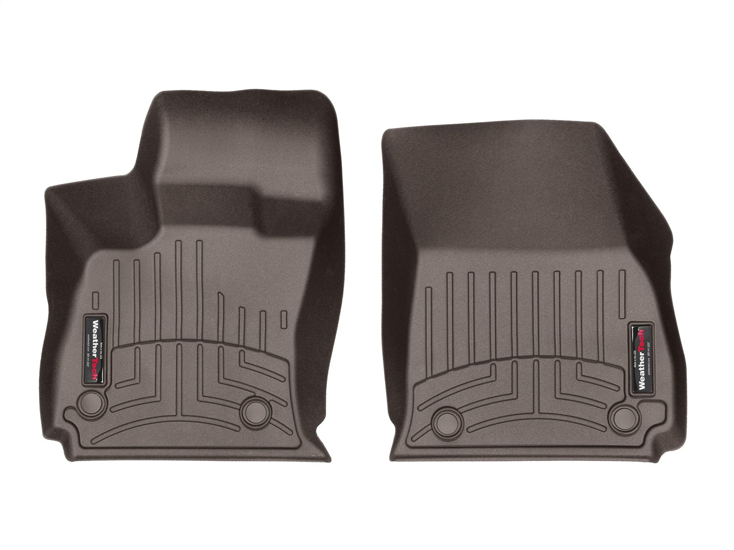 Weathertech - FloorLiner™ DigitalFit® Cocoa Front & Rear Set 17-20 Lincoln Continental - 471034-1-2