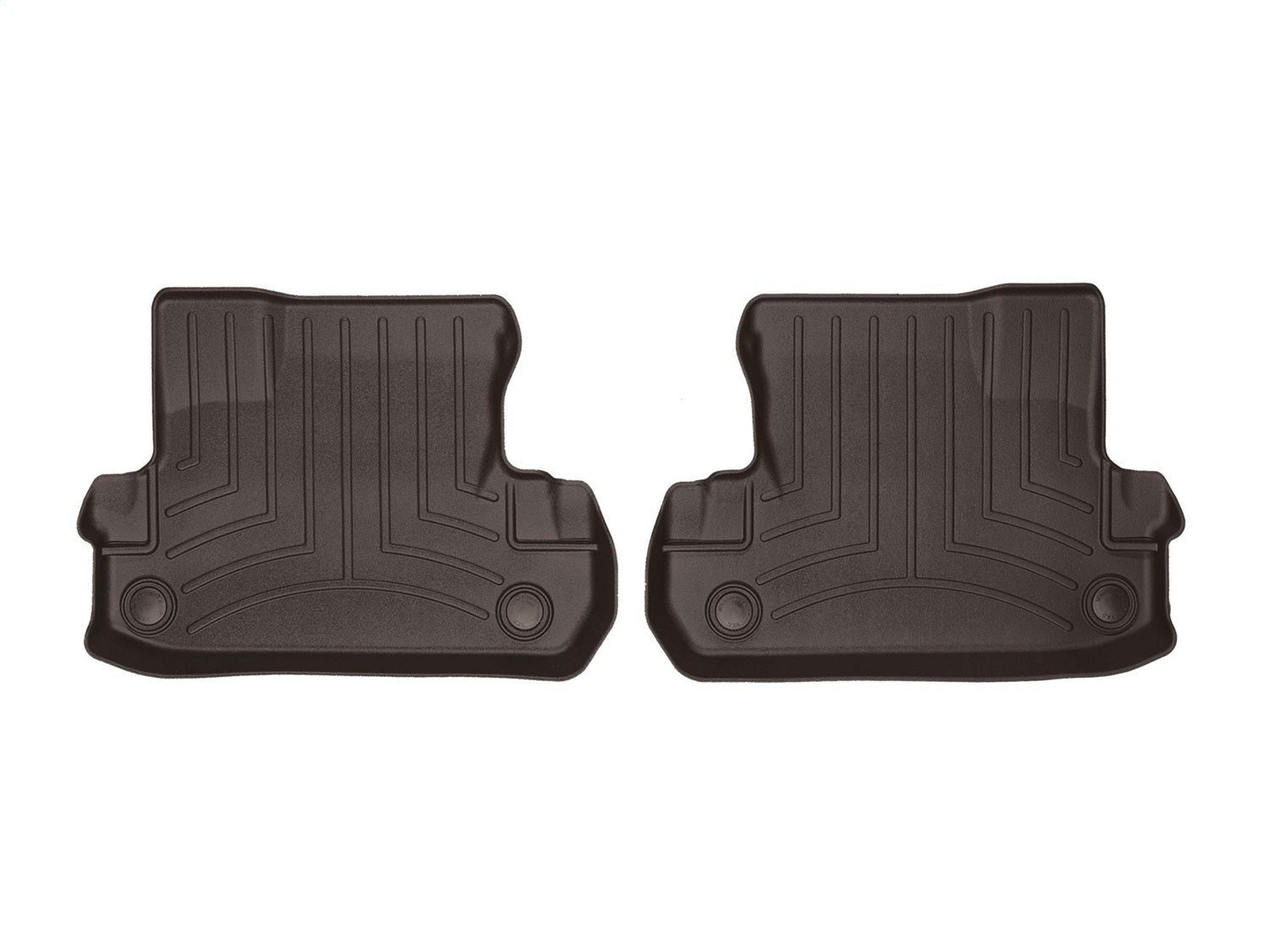 Weathertech - FloorLiner™ DigitalFit® - Cocoa Rear 15-21 Mercedes Benz S-Class / 15-21 Mercedes Benz S63-AMG / 15-20 Mer
