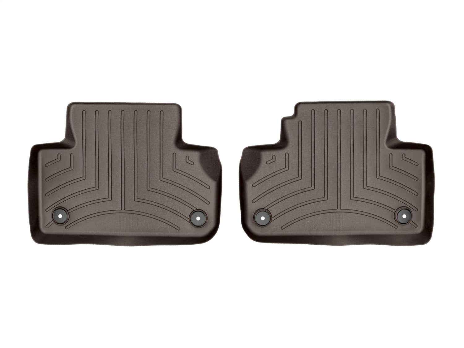 Weathertech - FloorLiner™ DigitalFit® - Cocoa Rear 18-25 Audi Q5 / 18-25 Audi SQ5 - 4711462