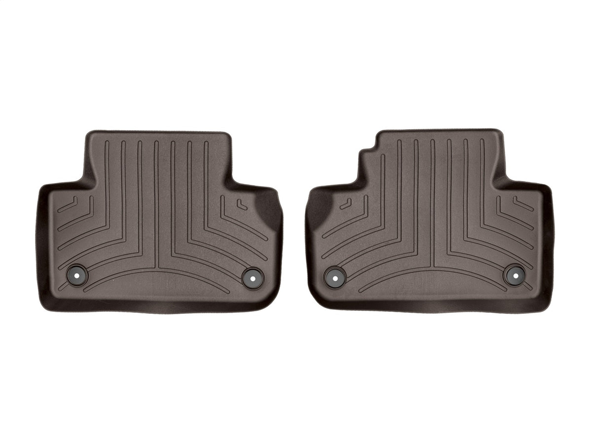 Weathertech - FloorLiner™ DigitalFit® Cocoa Front & Rear Set 18-25 Audi Q5 / 18-25 Audi SQ5 - 471146-1-2