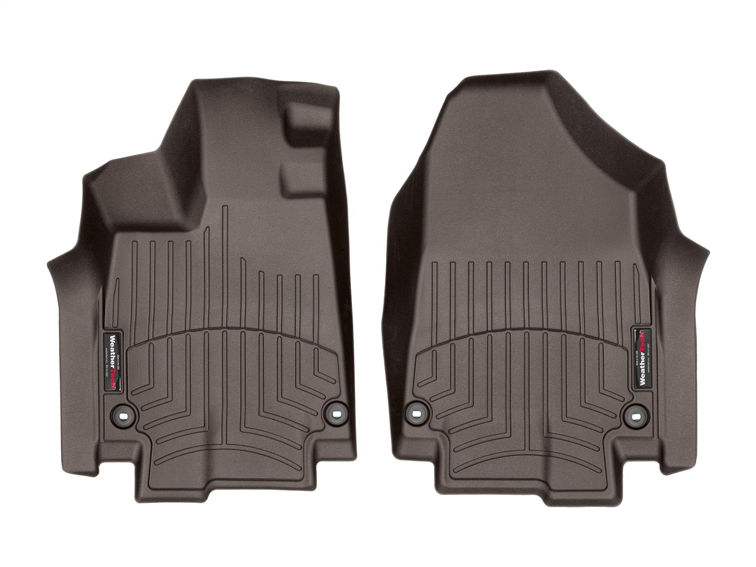 Weathertech - FloorLiner™ DigitalFit® Cocoa Front & Rear Set 18-26 Honda Odyssey - 471218-1-2