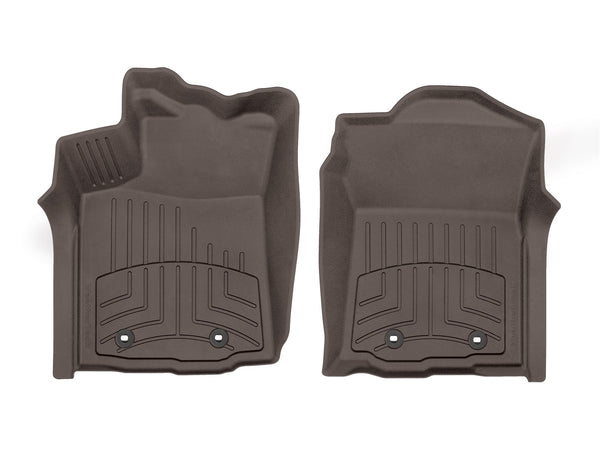 Weathertech - FloorLiner™ HP Cocoa Front & Rear Set 18-23 Toyota Tacoma - 4712991IM-470215IM