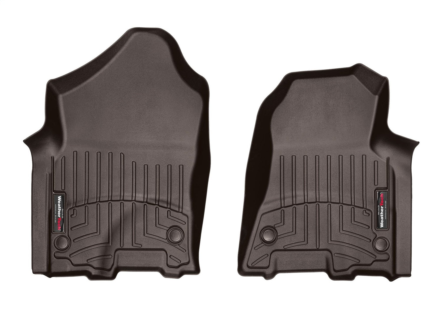 Weathertech - FloorLiner™ DigitalFit® Cocoa Front & Rear Set 19-24 Ram 1500 - 471428-1-4