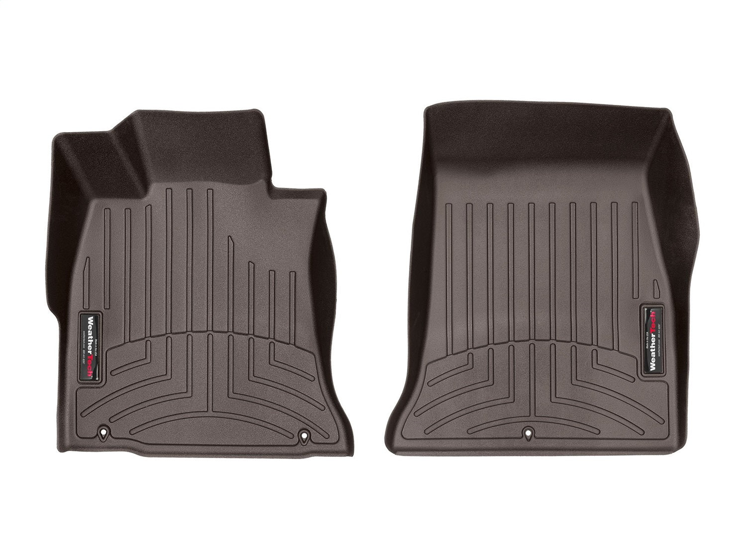 Weathertech - FloorLiner™ DigitalFit® Cocoa Front & Rear Set 19-25 Genesis G70 - 4714831-4714792