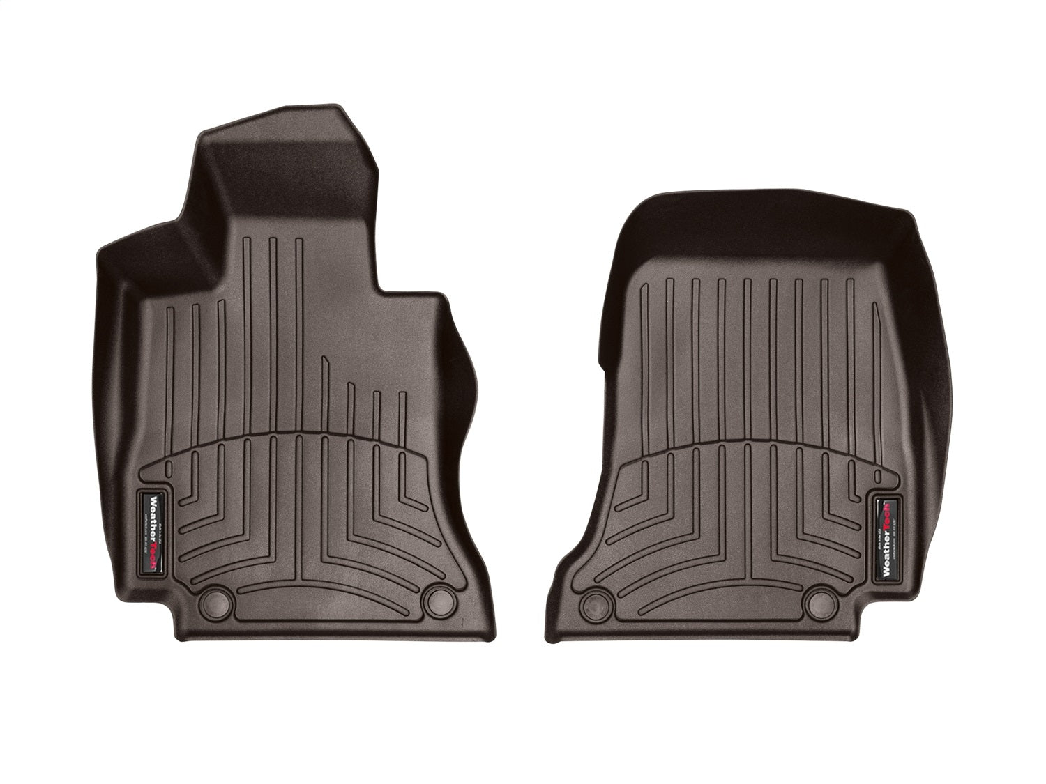 Weathertech - FloorLiner™ DigitalFit® Cocoa Front & Rear Set 19-23 Mercedes Benz CLS - 471494-1-2