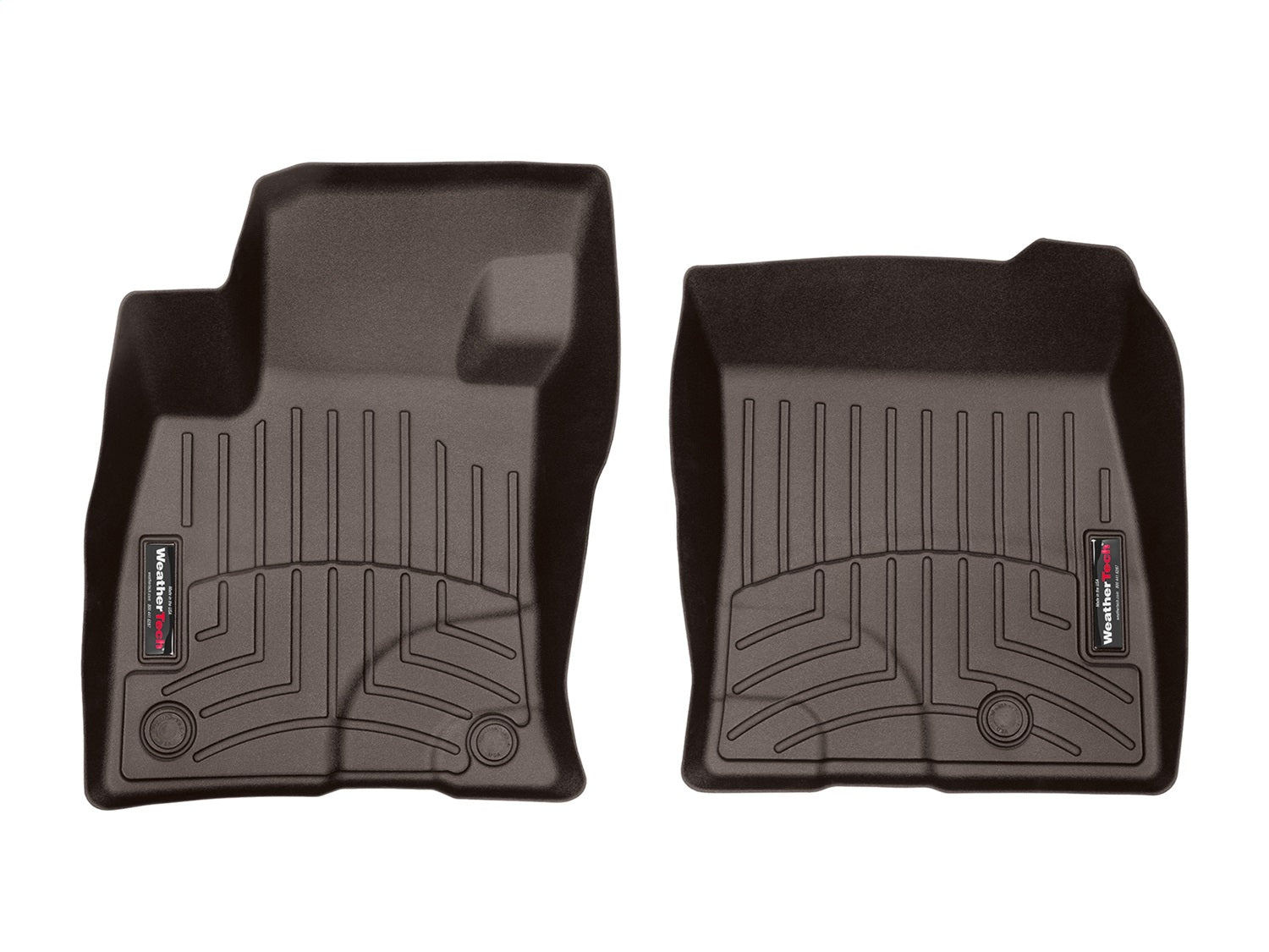 Weathertech - FloorLiner™ DigitalFit® Cocoa Front & Rear Set 20-25 Lincoln Corsair - 471590-1-2