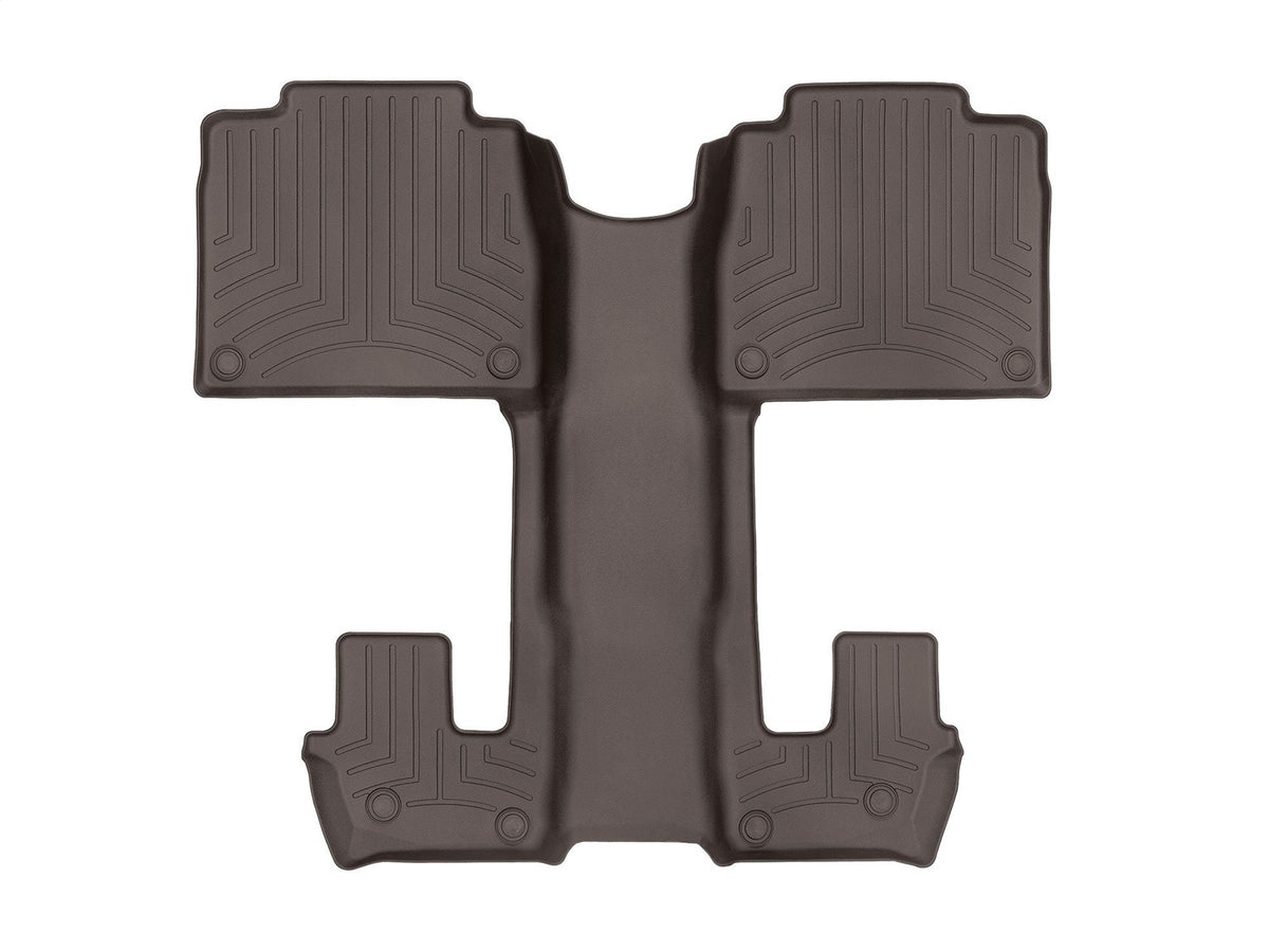 Weathertech - FloorLiner™ DigitalFit® Cocoa Front & Rear Set 20-26 Mercedes Benz GLS / 21-26 Mercedes Benz GLS63-AMG - 4