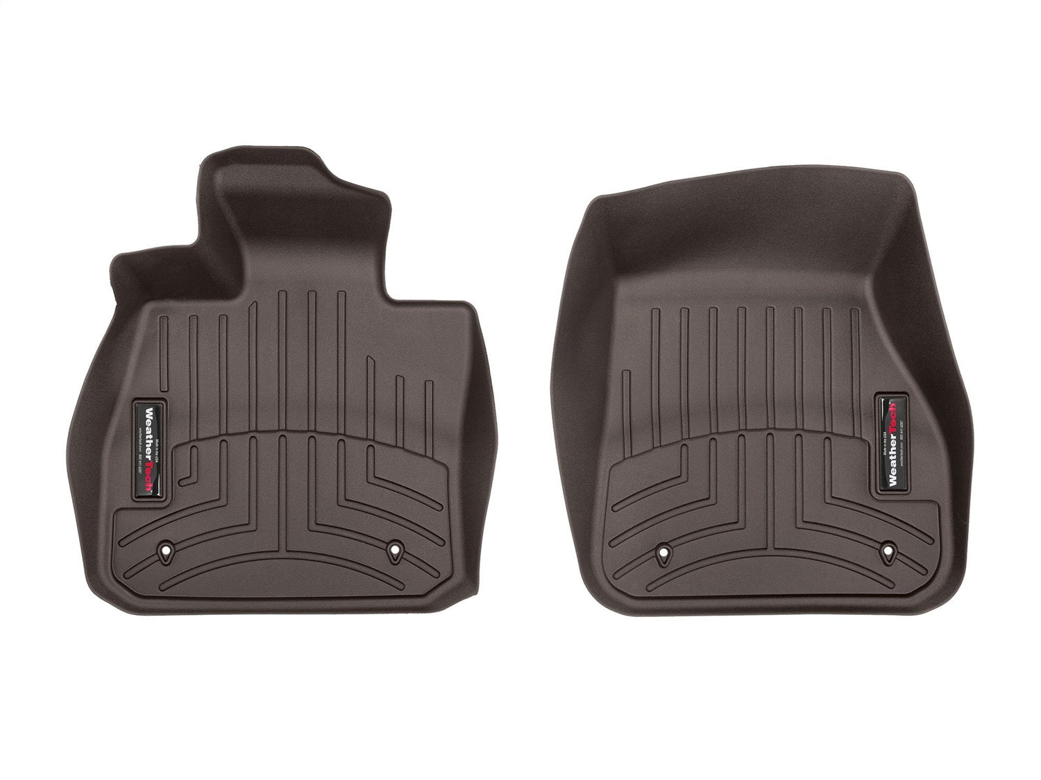 Weathertech - FloorLiner™ DigitalFit® Cocoa Front & Rear Set 20-25 BMW 2-Series - 471601-1-2