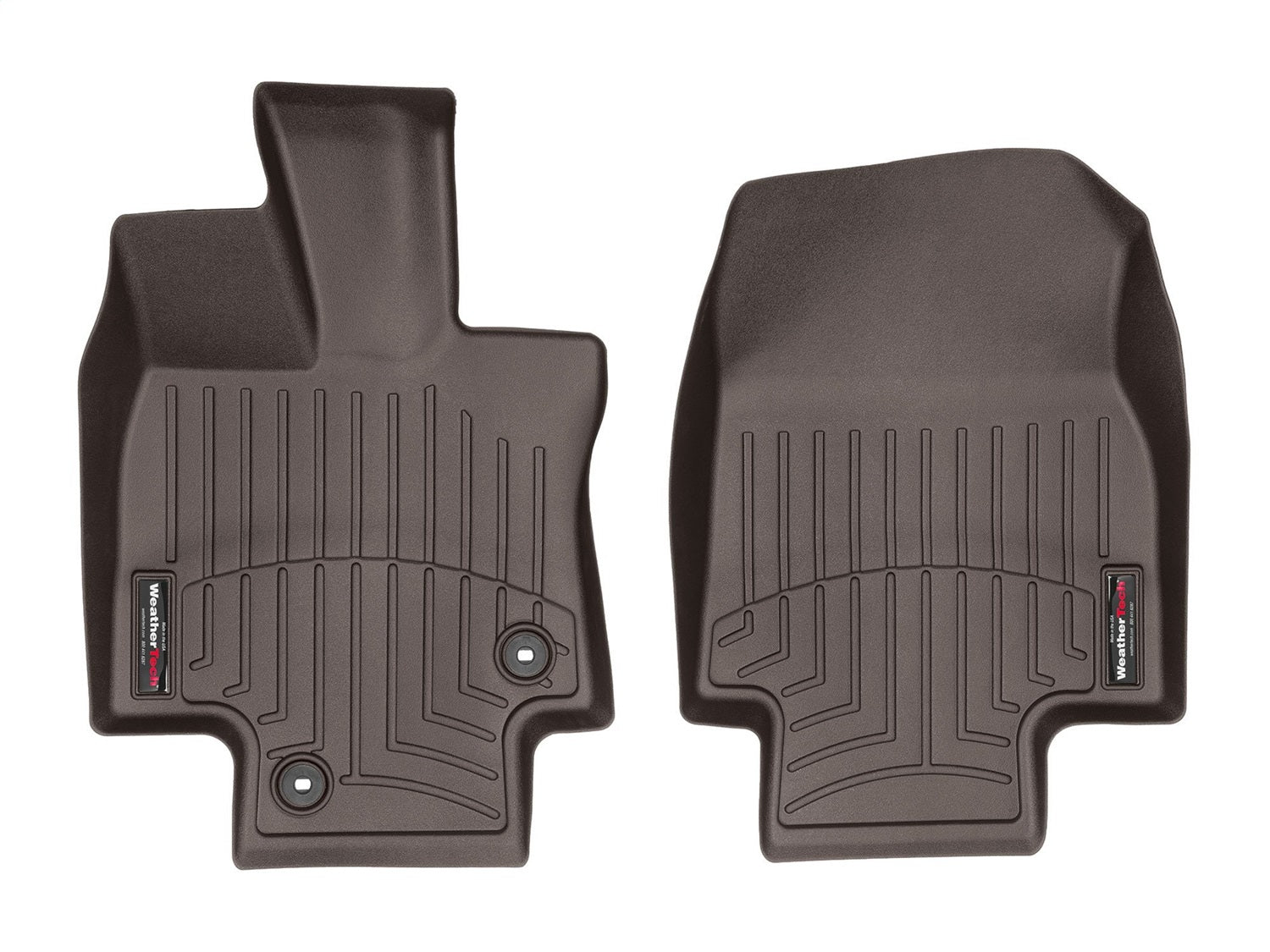 Weathertech - FloorLiner™ DigitalFit® Cocoa Front & Rear Set 20-25 Toyota Highlander - 471609-1-2