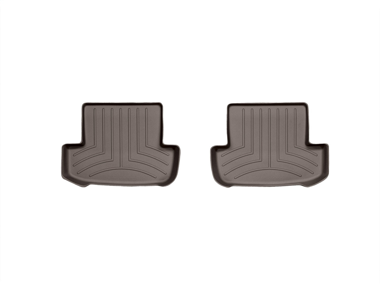 Weathertech - FloorLiner™ DigitalFit® - Cocoa Rear 12-15 Mercedes Benz C-Class / 12-15 Mercedes Benz C63-AMG / 10-17 Mer