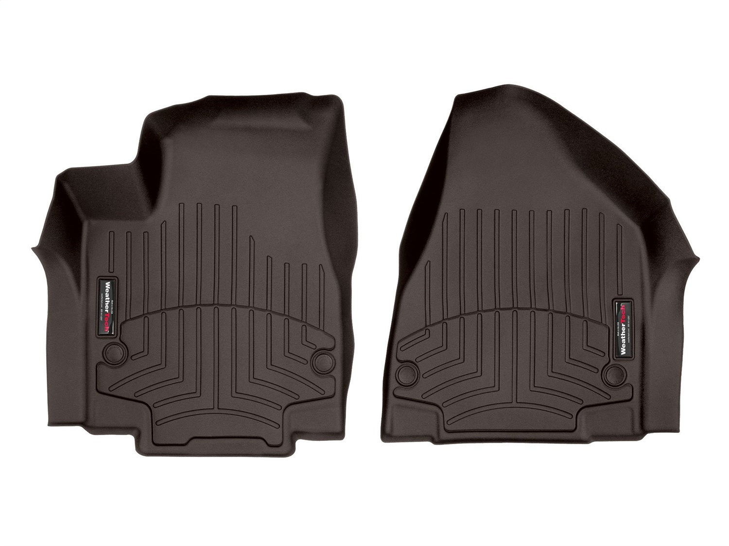 Weathertech - FloorLiner™ DigitalFit® Cocoa Front Set 21-25 Chrysler Pacifica - 4716621-479453