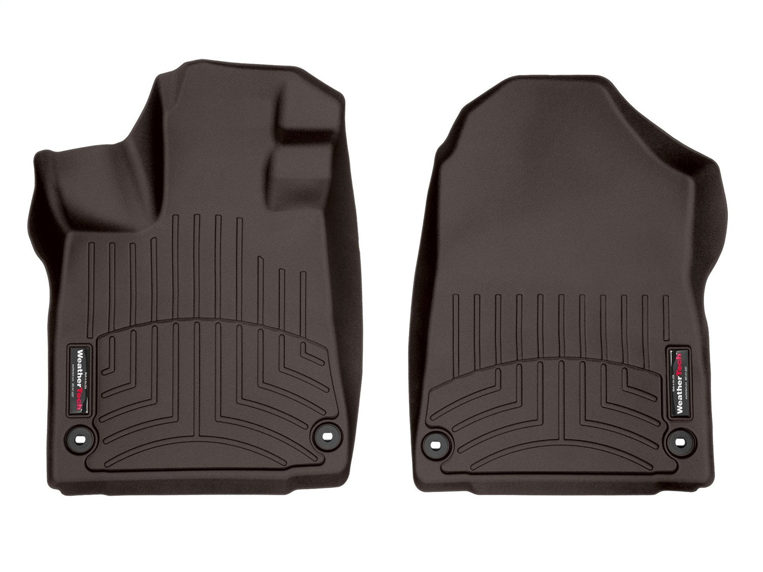 Weathertech - FloorLiner™ DigitalFit® Cocoa Front & Rear Set 22-26 Acura MDX - 471669-1-2