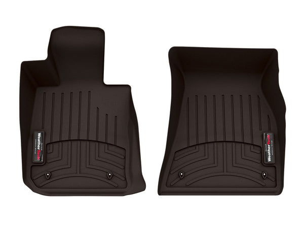 Weathertech - FloorLiner™ DigitalFit® Cocoa Front & Rear Set 21-26 BMW 4-Series / 21-26 BMW M4 - 471673-1-2
