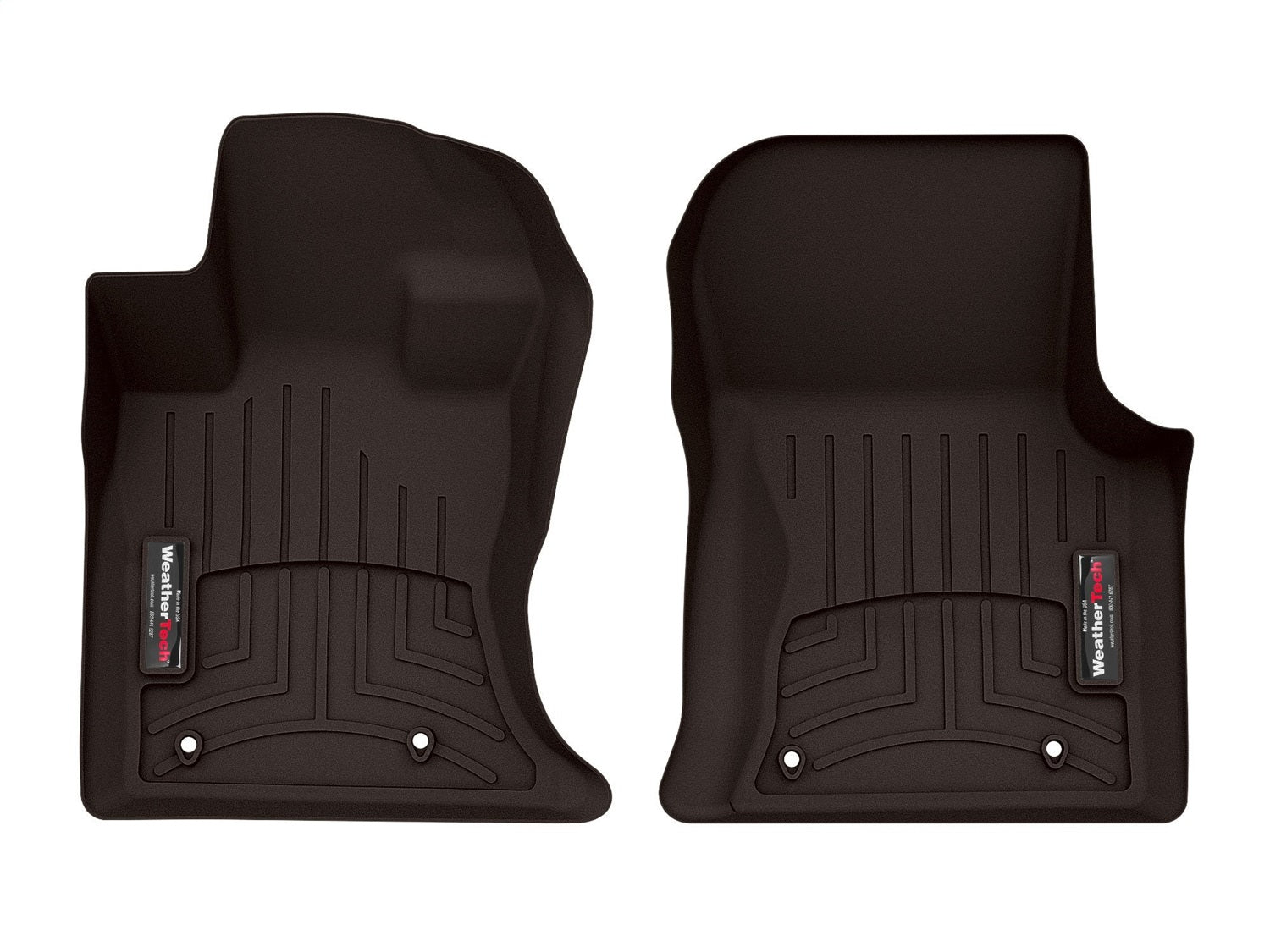 Weathertech - FloorLiner™ DigitalFit® - Cocoa Front 21-26 Jaguar F-Pace / 21-26 Land Rover Range-Rover-Velar - 4716741