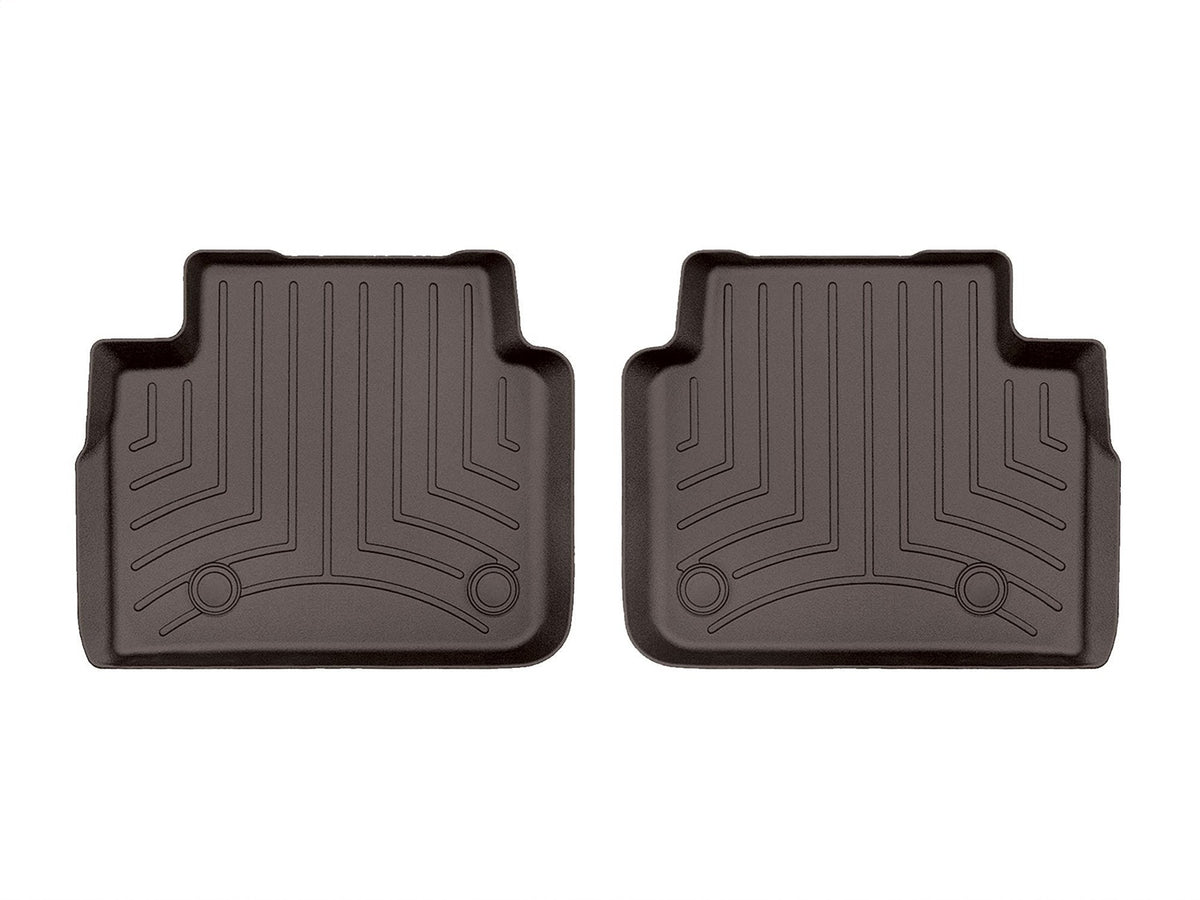 Weathertech - FloorLiner™ DigitalFit® Cocoa Front & Rear Set 22-25 Jeep Grand-Cherokee-L - 4717821-4716962