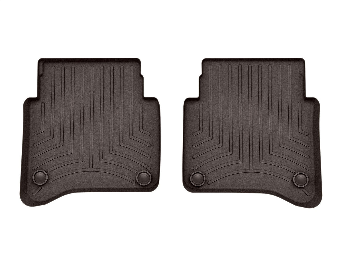Weathertech - FloorLiner™ DigitalFit® Cocoa Front & Rear Set 21-26 Mercedes Benz S-Class / 24-26 Mercedes Benz S63-AMG -