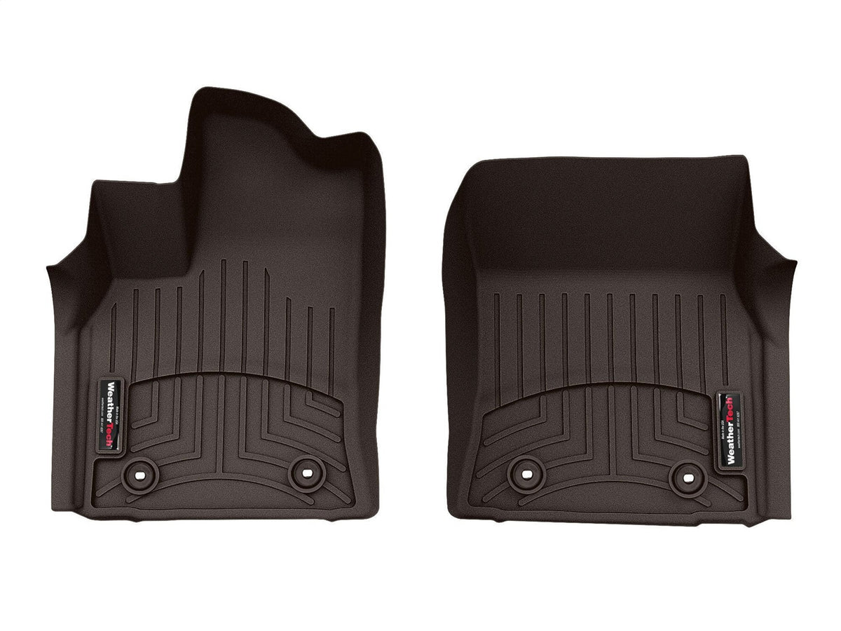Weathertech - FloorLiner™ DigitalFit® Cocoa Front & Rear Set 22-26 Toyota Tundra - 471708-1-2